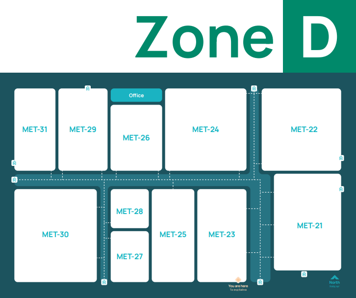 Zone D map